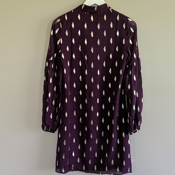 NWT Lilly Pulitzer Metallic Diamond Clip Dress 0 - Picture 2 of 4